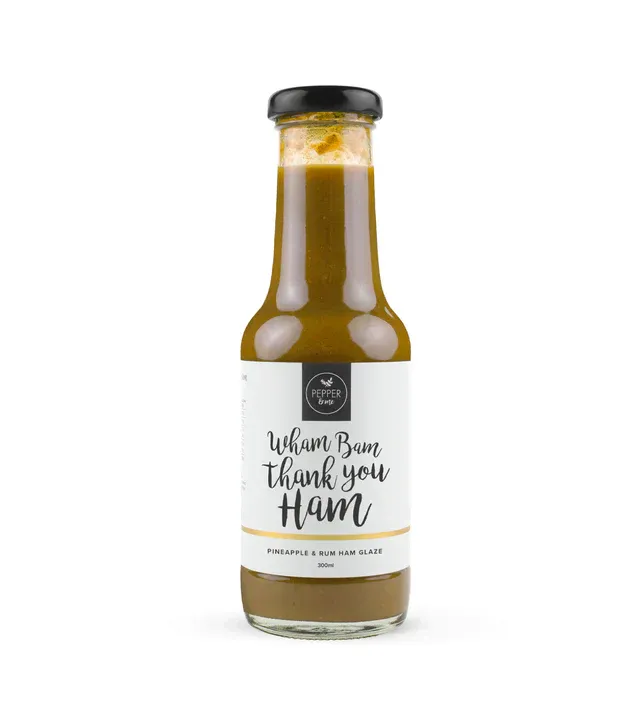 Pepper & Me Pineapple & Rum Ham Glaze