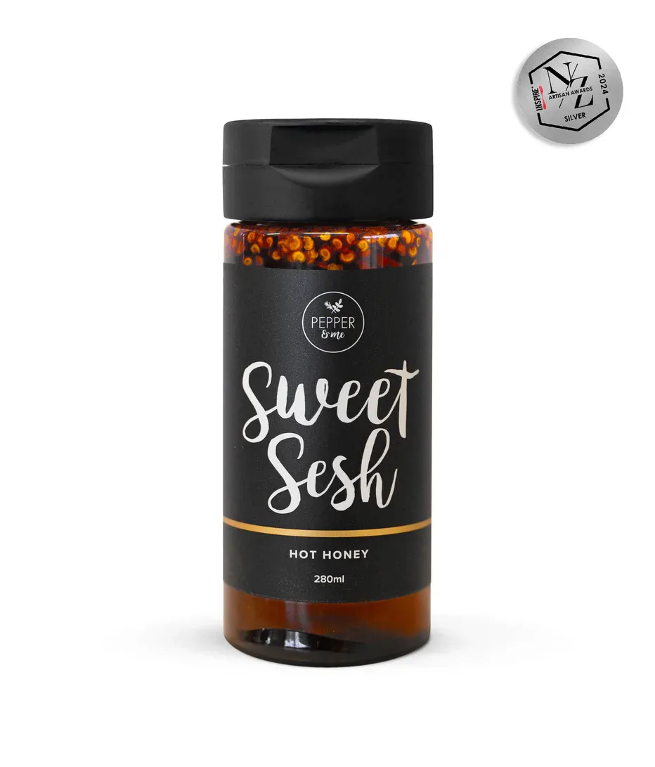 Pepper & Me Sweet Sesh Hot Honey