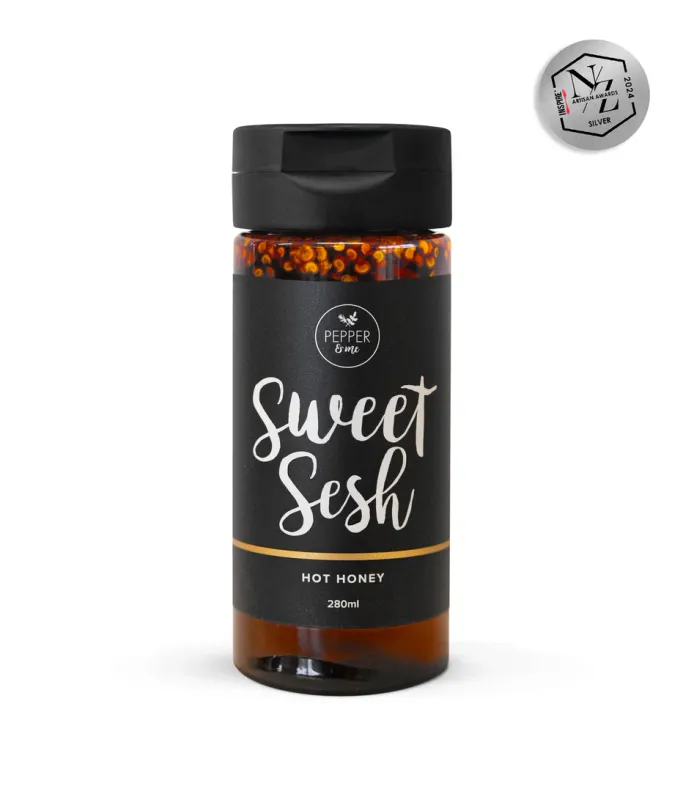 Pepper & Me Sweet Sesh Hot Honey