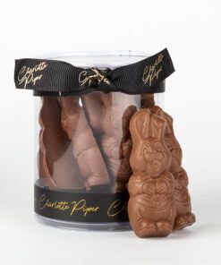 Charlotte Piper - Milk Chocolate Small Standing Bunnies