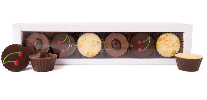 Devonport Chocolate - Assortment, Petite Treats, 6 Pieces Devonport Chocolate - Assortment, Petite Treats, 6 Pieces