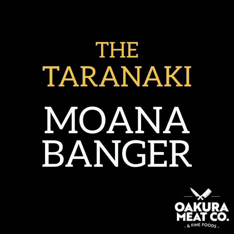The Great Taranaki Sausage Search Competition Finalist - The Taranaki Moana Banger