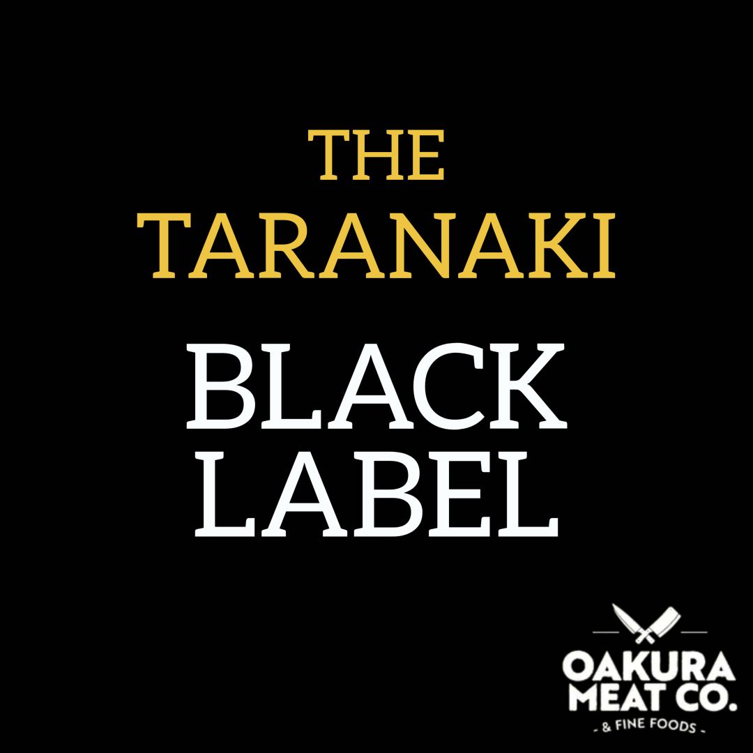 The Great Taranaki Sausage Search Finalist - The Taranaki Black Label