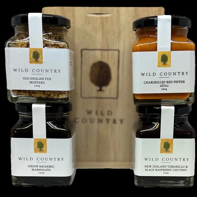 Wild Country - 4 Pack Wooden Gift Box Wild Country - 4 Pack Wooden Gift Box