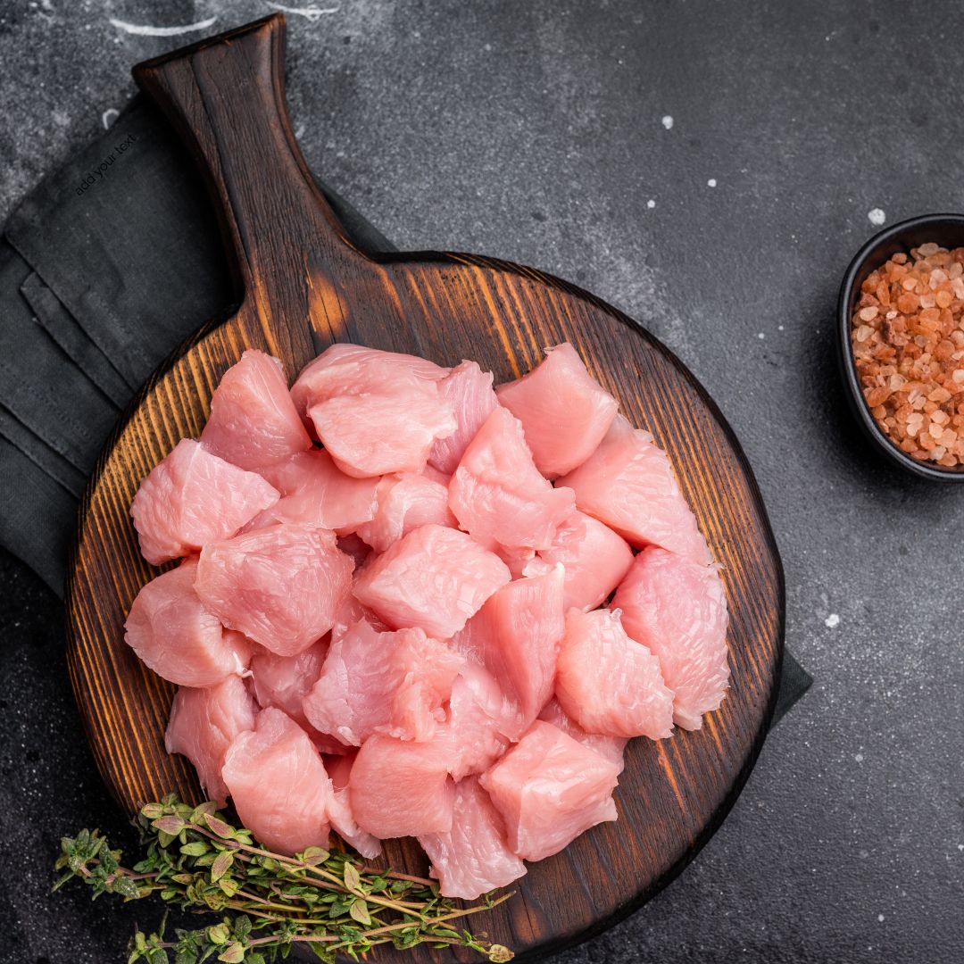 Diced Chicken - Bird & Barrow Free Range Diced Chicken - Bird & Barrow Free Range