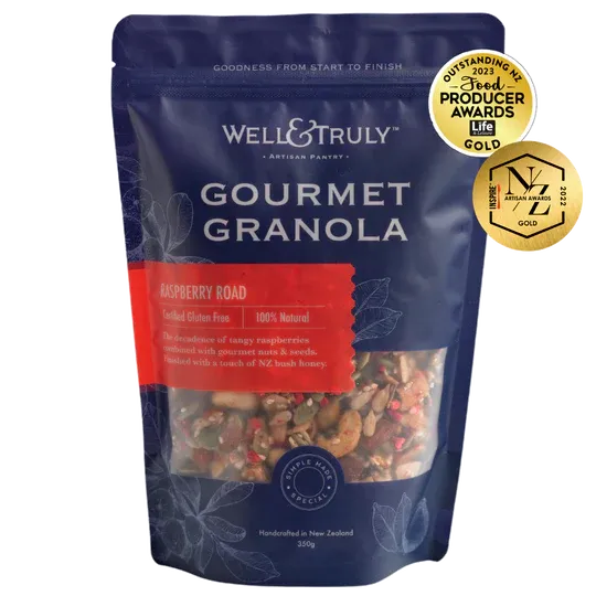 Well & Truly - Raspberry Road Granola Well & Truly - Raspberry Road Granola