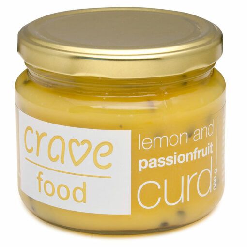 Crave Food - Lemon & Passionfruit Curd Crave Food - Lemon & Passionfruit Curd