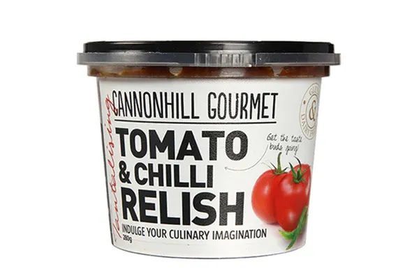 Cannonhill Gourmet - Tomato & Chilli Relish Cannonhill Gourmet - Tomato & Chilli Relish
