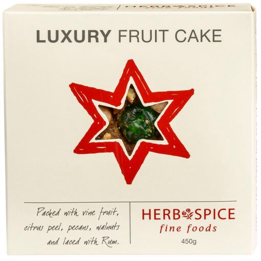 Herb & Spice -Luxury Round Christmas Cake Herb & Spice -Luxury Round Christmas Cake