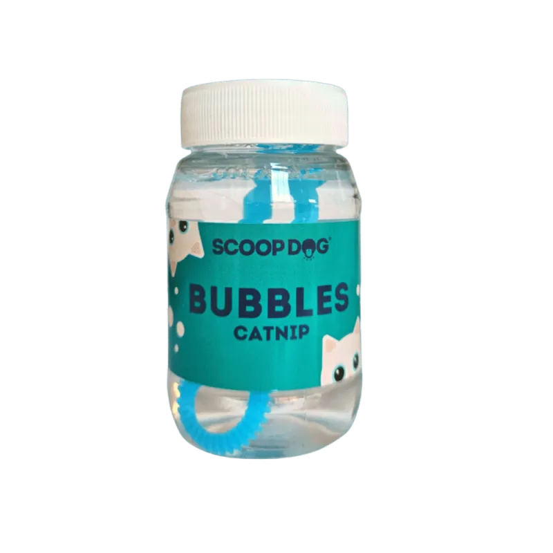Scoop Dog Bubbles Catnip for Cats