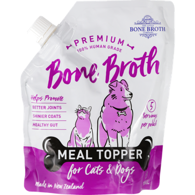 Meal Topper Bone Broth for Cats & Dogs