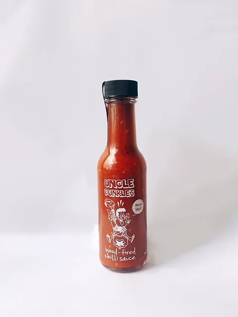 Uncle Dunkle's Hot Wood Fired Chilli Sauce Uncle Dunkle's Hot Wood Fired Chilli Sauce