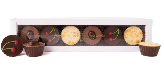 Devonport Chocolate - Assortment, Petite Treats, 6 Pieces Devonport Chocolate - Assortment, Petite Treats, 6 Pieces