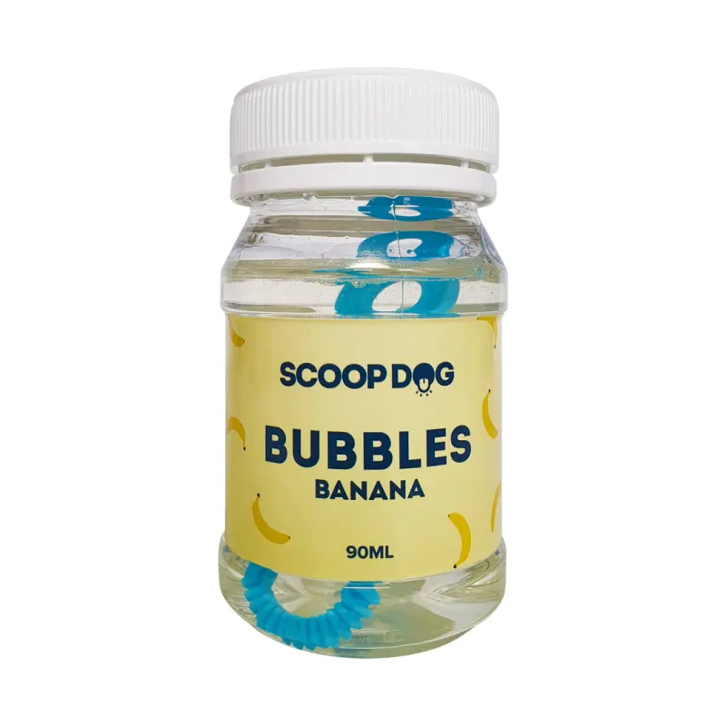 Scoop Dog Bubbles Banana for Dogs