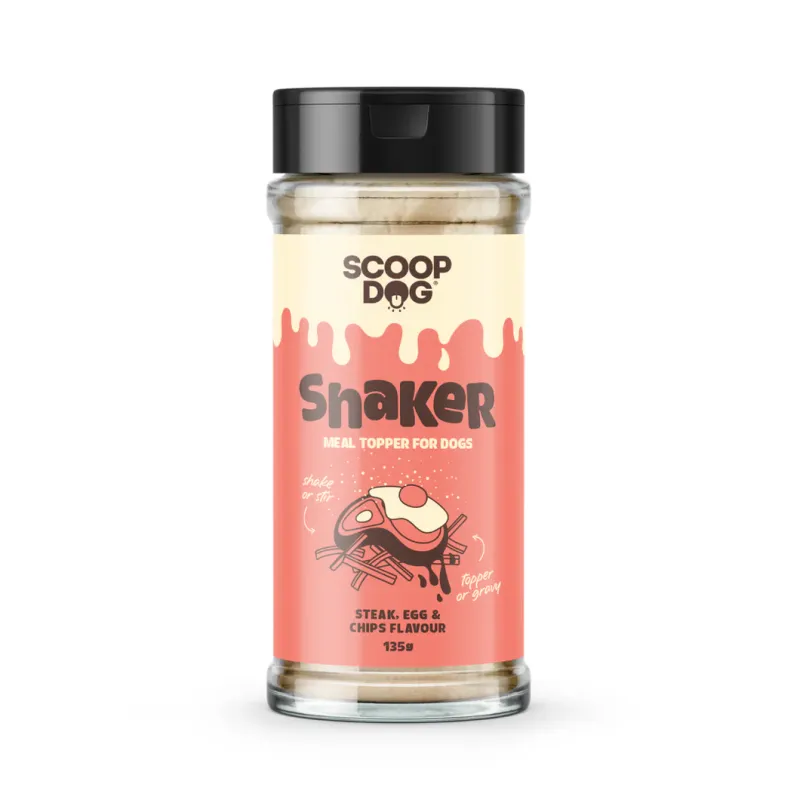 Scoop Dog Steak, Eggs & Chips Shaker