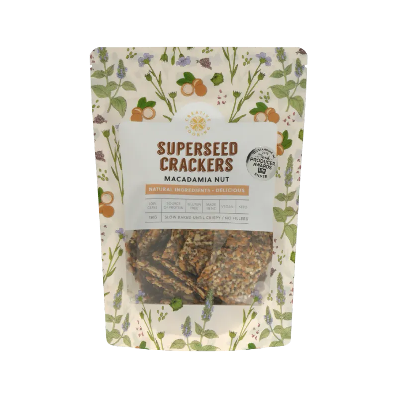 Superseed Macadamia Nut crackers