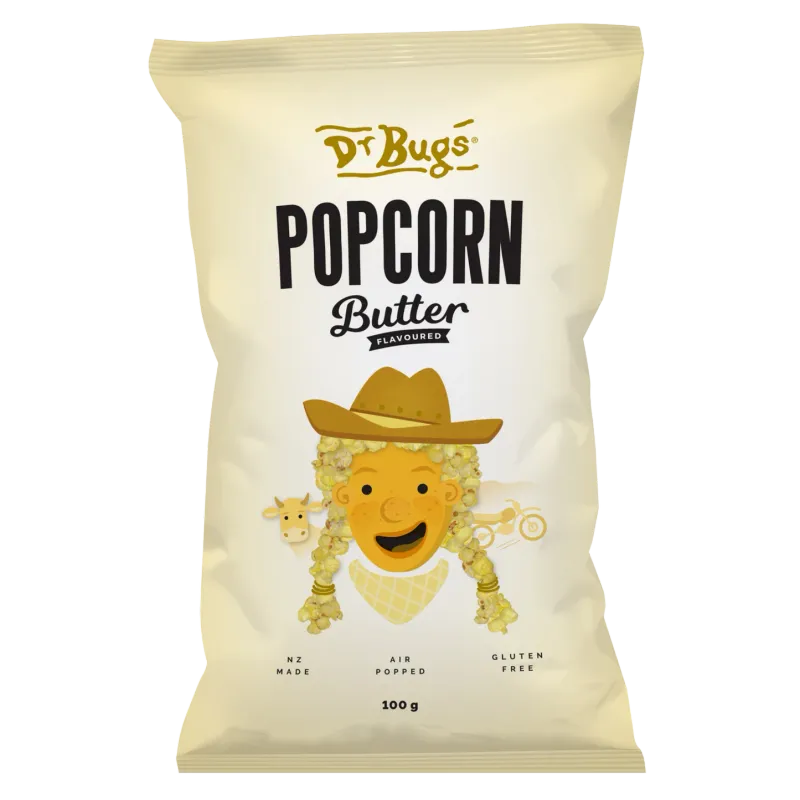 Dr Bugs Popcorn Butter Flavoured
