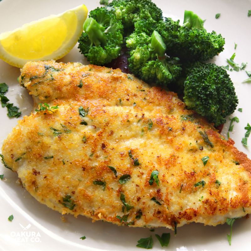 Mediterranean Crumbed Chicken Schnitzel Mediterranean Crumbed Chicken Schnitzel