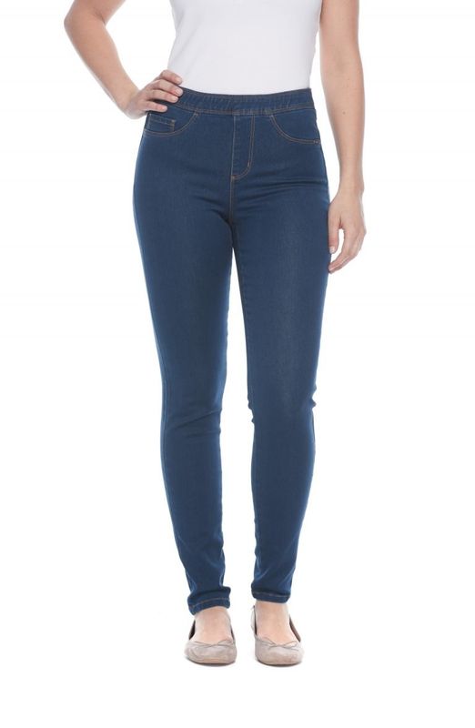 FJD Pull-on Slim Leg Jeans