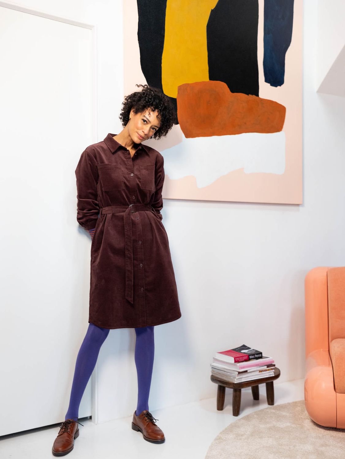 ZILCH Corduroy Dress