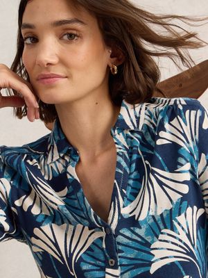 WHITE STUFF Printed Blouse