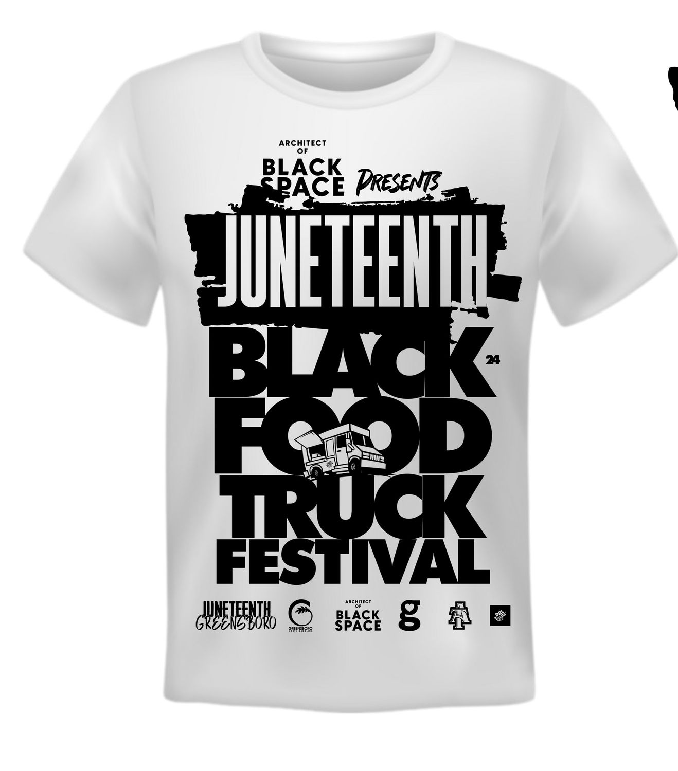 Black and White Juneteenth