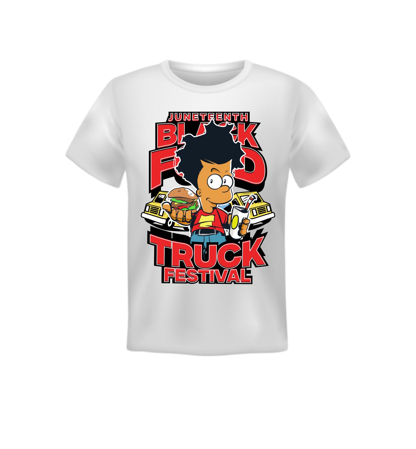 Black Food Truck Festival &quot;Black Bart&quot; Inspired Tee