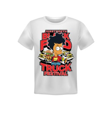Black Food Truck Festival &quot;Black Bart&quot; Inspired Tee