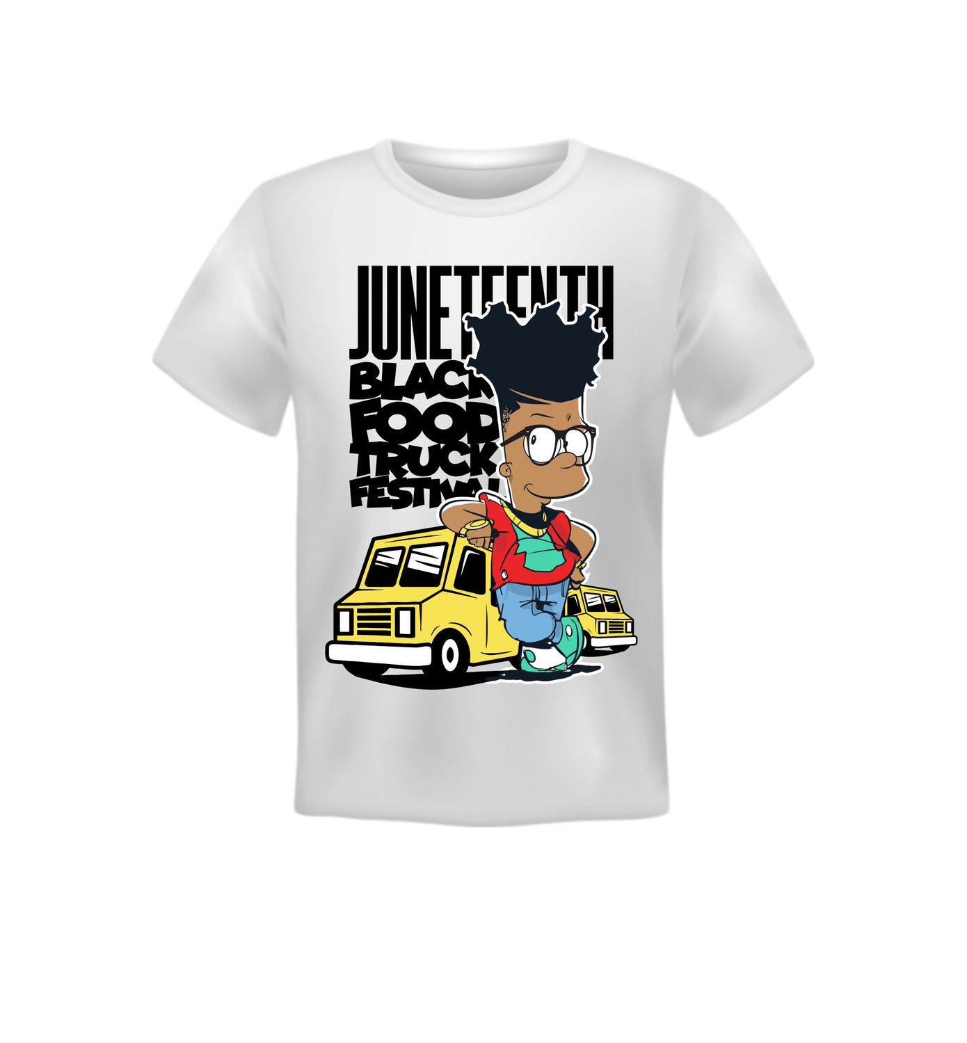Juneteenth Food Truck &quot;Black Bart&quot; Inspired Tee