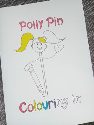 Polly Pin Colouring In