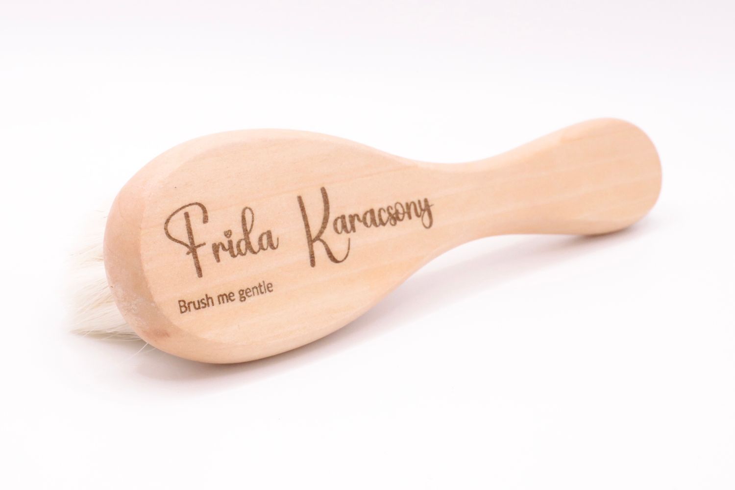 Naturally Yours Personalised Wooden Baby Brush