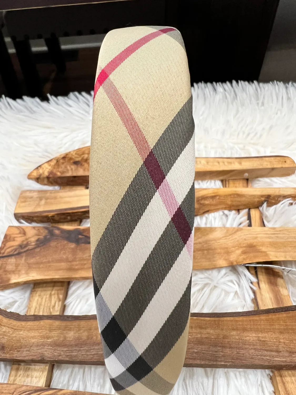 1.25 ’inch check/plaid headband