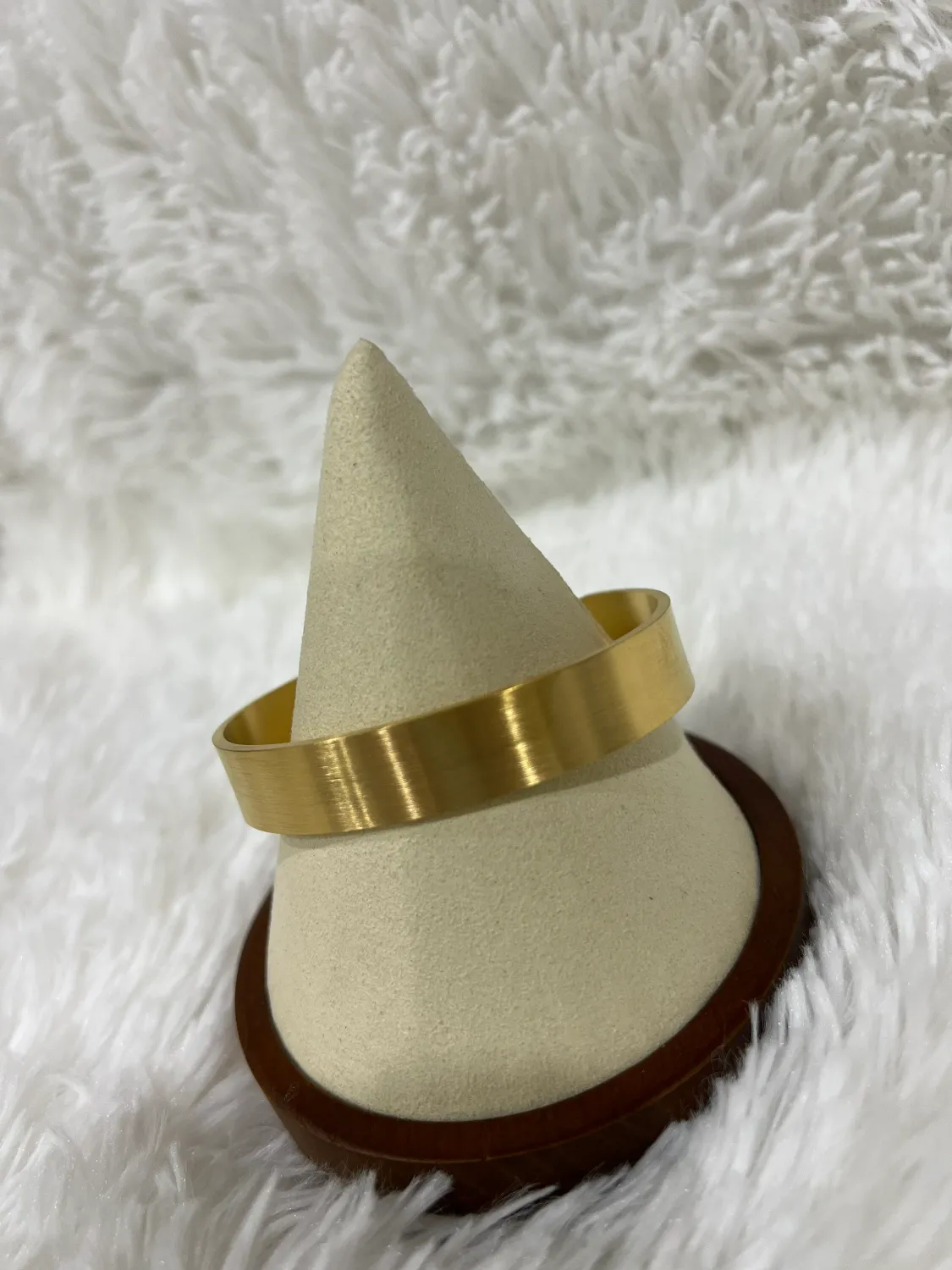 18K Gold Plated Cuff Bangle Bracelet