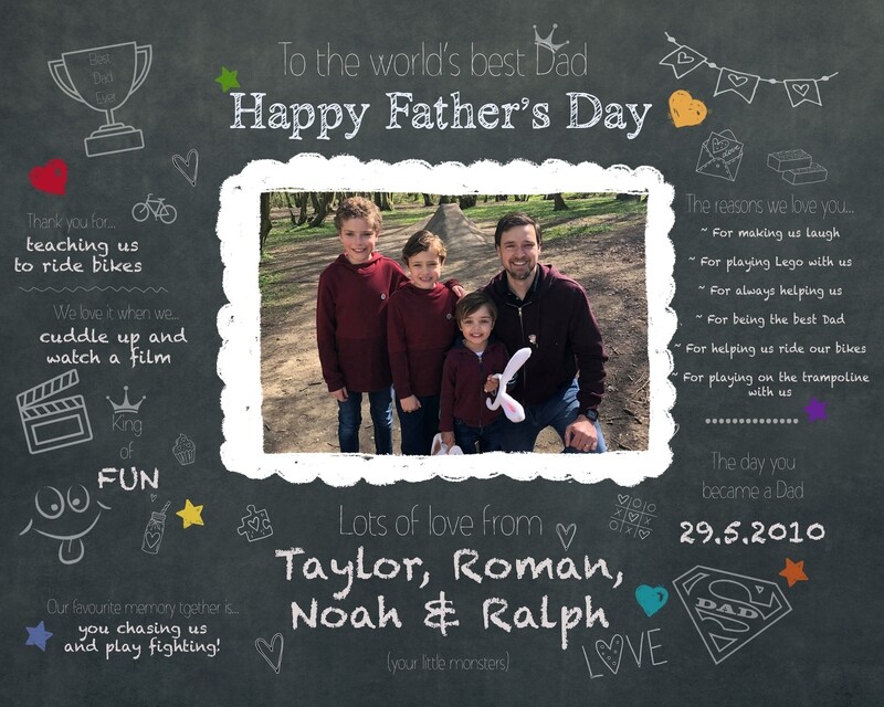 Father's Day Chalkboards