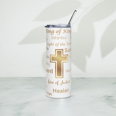 The Cross of Christ Gold Tumbler