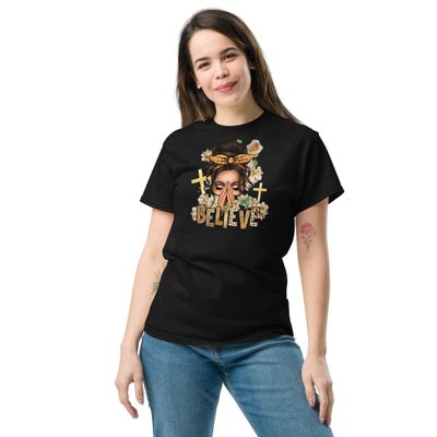 Believe Christian T-Shirt For Women 2