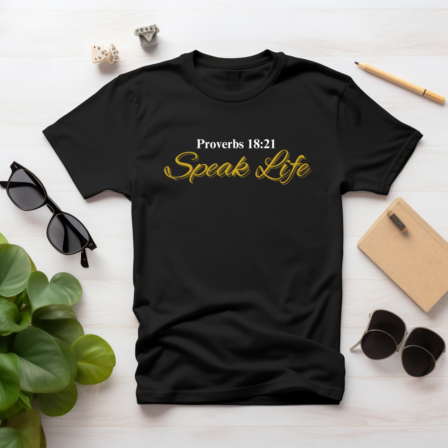 Speak Life T-Shirt - Proverbs 18:21