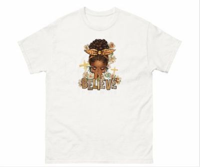 Believe Christian T-Shirt For Women 1