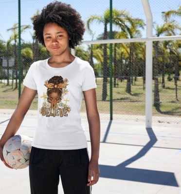 Believe Christian T-Shirt For Women 1