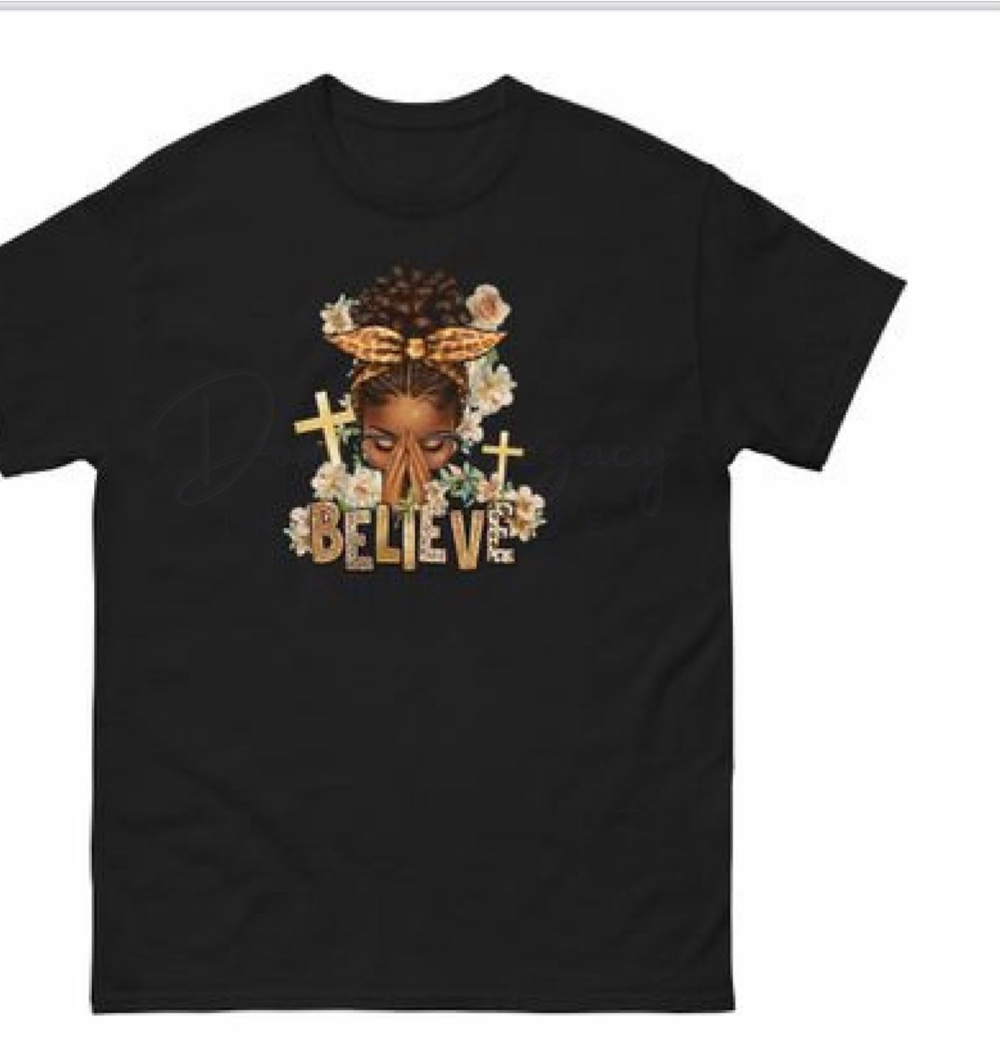 Believe Christian T-Shirt For Women 1