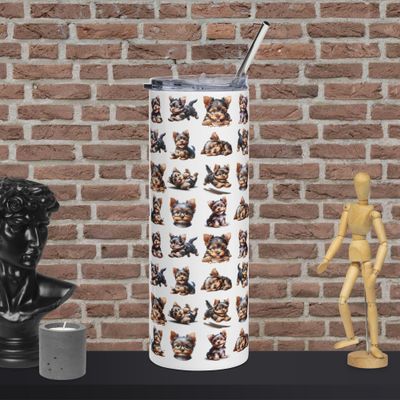 Yorkie Lover Joy Tumbler