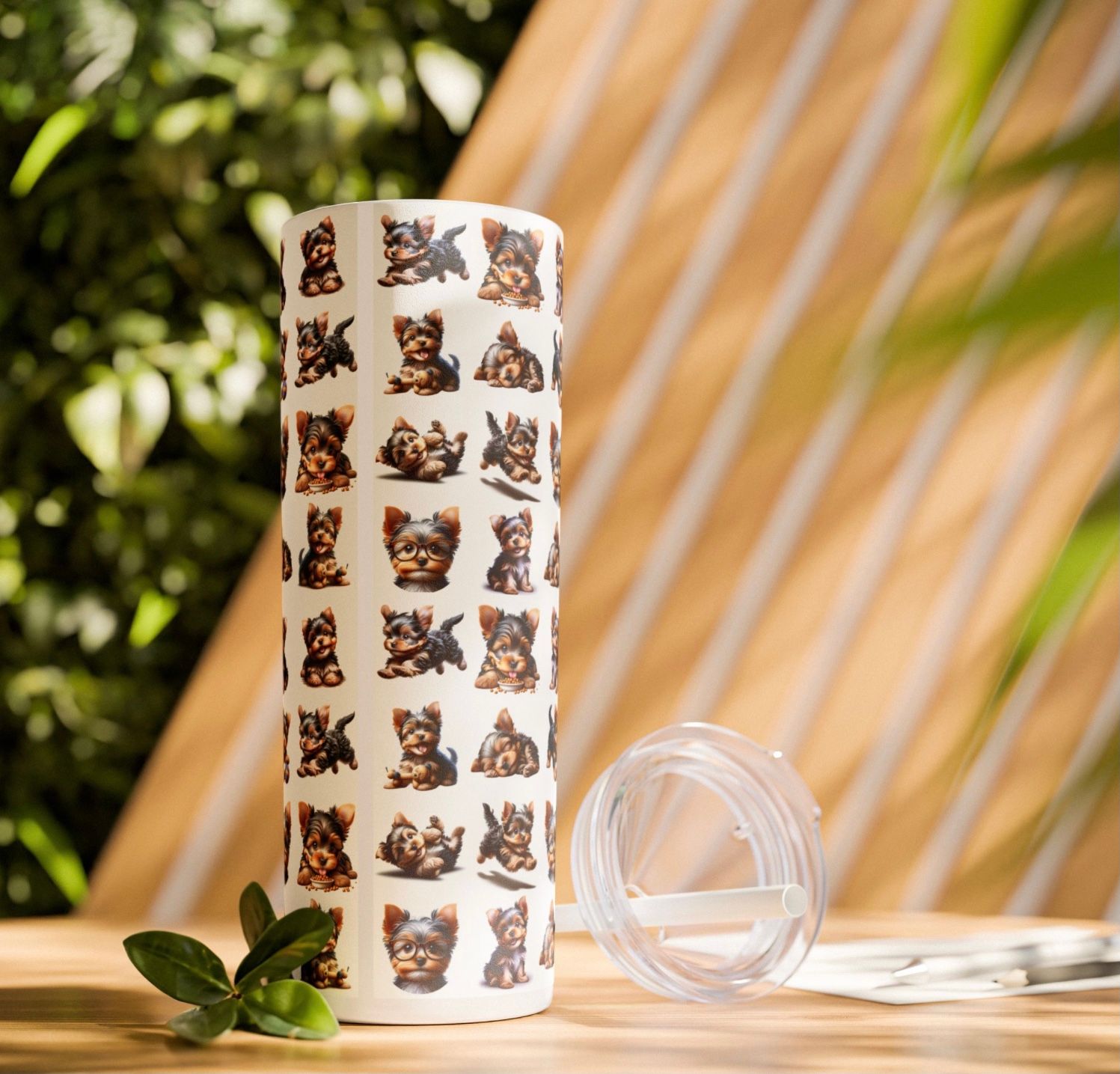 Yorkie Lover Joy Tumbler