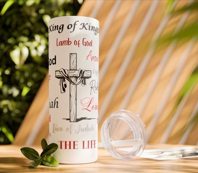 The Cross of Christ Tumbler Red