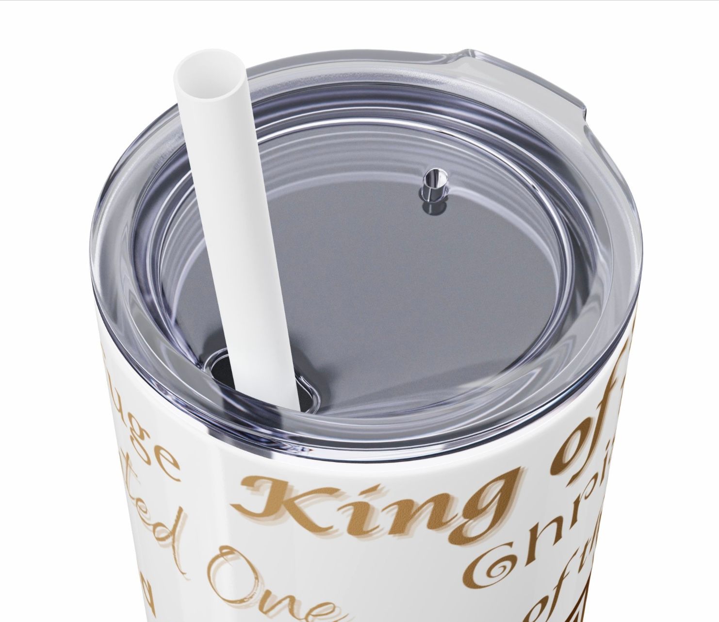 The Cross of Christ Gold Tumbler