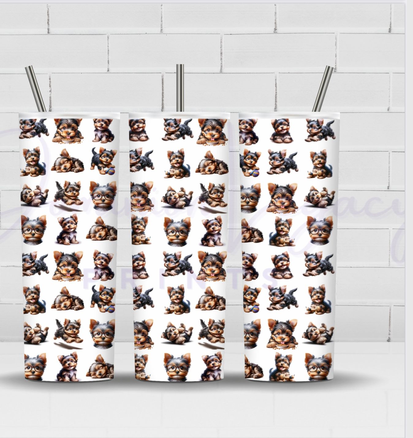 Yorkie Lover Joy Tumbler