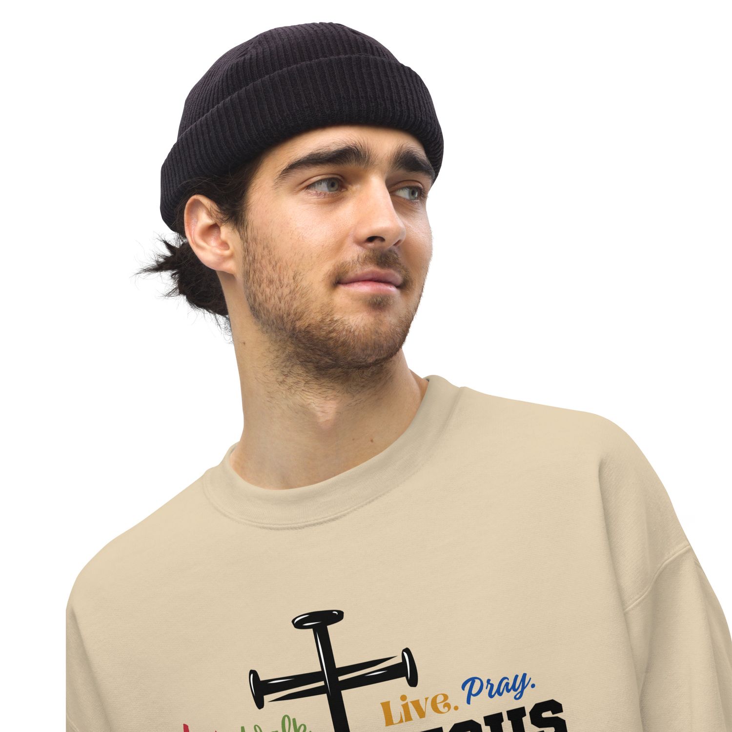 Love, Walk, Live, Pray Like Jesus Unisex Sweatshirt