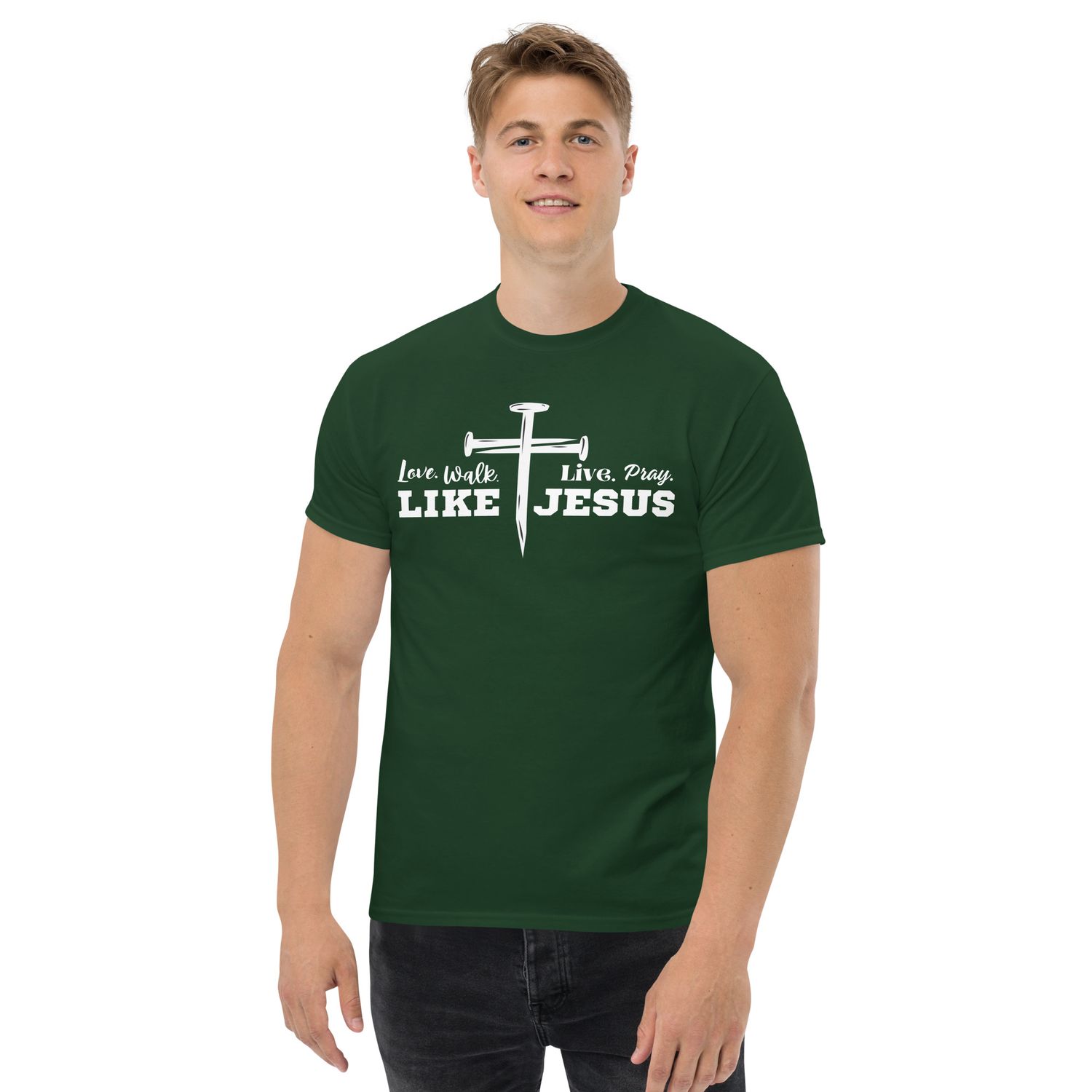 Love, Walk, Live, Pray Like Jesus&quot; T-shirt