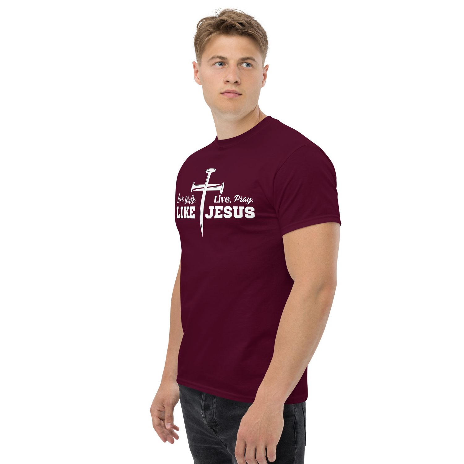 Love, Walk, Live, Pray Like Jesus&quot; T-shirt