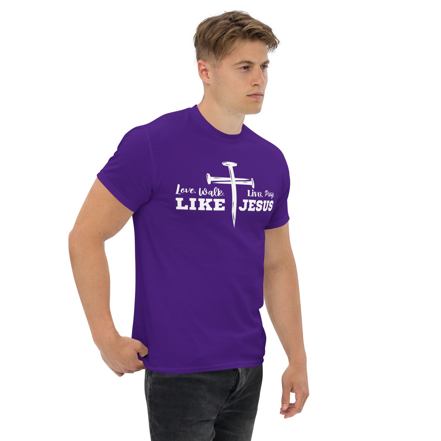 Love, Walk, Live, Pray Like Jesus&quot; T-shirt