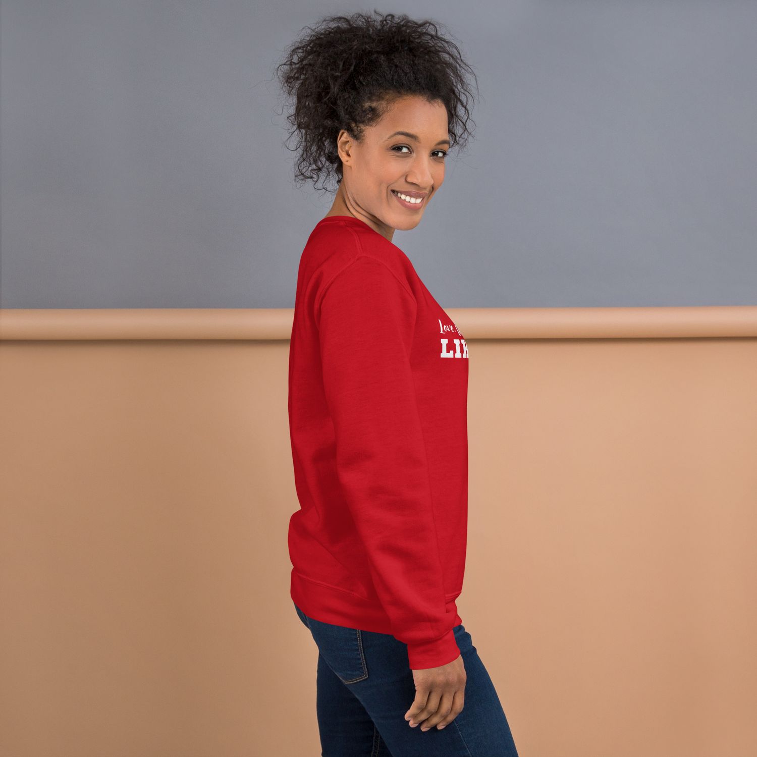 Love, Walk, Live, Pray Like Jesus Unisex Sweatshirt
